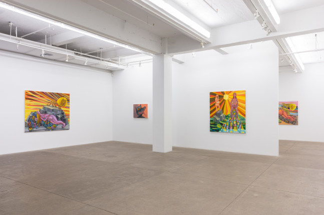 Judith Linhares, Hearts on Fire install 5