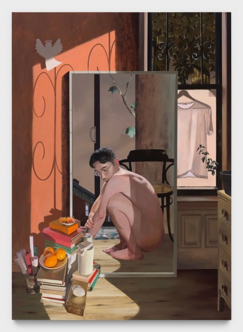 Kyle Dunn
Paper Angel, 2023
acrylic on wood panel
70 x 50 ins.
177.8 x 127 cm