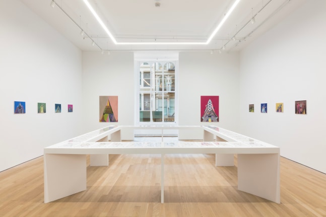 Installation view, Suzanne Treister:&amp;nbsp;Kabbalistic Futurism, 2023, P&amp;middot;P&amp;middot;O&amp;middot;W, New York, NY. Photo by JSP Art Photography