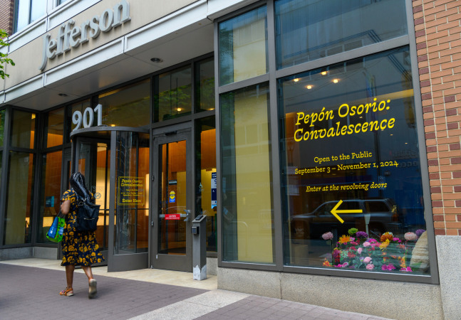 Pep&amp;oacute;n Osorio: Convalescence (Installation View), Philadelphia Contemporary, PA. Photo by Constance Marsh