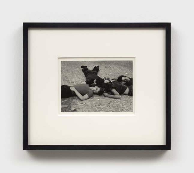 David Wojnarowicz
Untitled (street kids of Beaubourg France), c. 1980
black and white photograph
12 3/4 x 14 7/8 ins.
32.4 x 37.8 cm