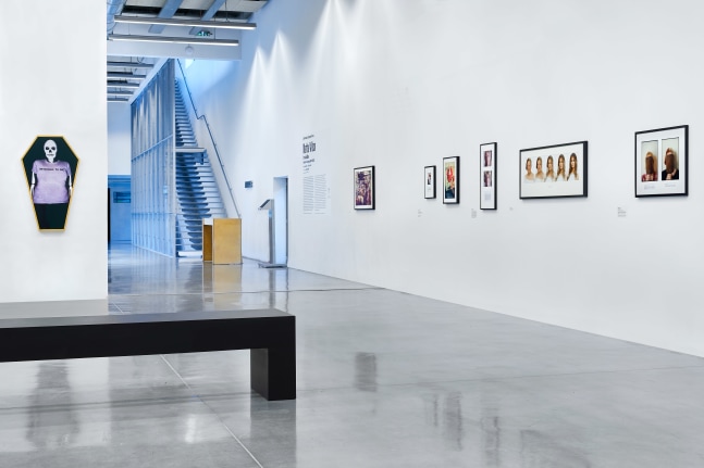 Exhibition view, Invisible, Works on Aging (1972-2022), Frac Sud, 2023. &amp;copy; Martha Wilson. Courtesy of the artist and P&amp;middot;P&amp;middot;O&amp;middot;W, New York. Photo : Laurent Lecat / Frac Sud - Cit&amp;eacute; de l&amp;rsquo;art contemporain.