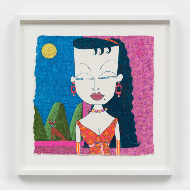 Manuel Pardo
Untitled (Stardust), 2006
ink on handmade paper
15 7/8 x 15 7/8 x 1 1/2 ins.
40.3 x 40.3 x 3.8 cm