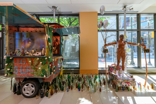 Pep&amp;oacute;n Osorio: Convalescence (Installation View), Philadelphia Contemporary, PA. Photo by Constance Marsh