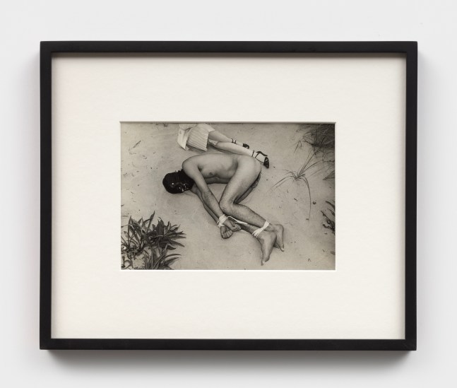 Jimmy DeSana
Untitled, from &amp;#39;The Dungeon&amp;#39; series, 1978-79
Gelatin silver print with Terence Sellers
13 5/8 x 16 5/8 ins.
34.6 x 42.2 cm

&amp;nbsp;