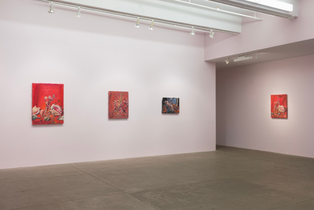 Allison Schulnik, Hatch installation view 2