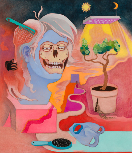 Hortensia Mi Kafchin
Situationship,&amp;nbsp;2023
oil on canvas
158 &amp;times; 136 cm