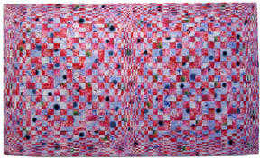Dinh Q. L&amp;ecirc;

Untitled from the Tapestry Series (red purple), 2006

c-print and linen tape

53 x 85 ins.

134.62 x 215.9 cm