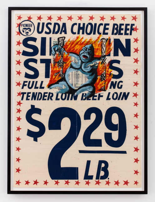 David Wojnarowicz, USDA Choice Beef, 1985