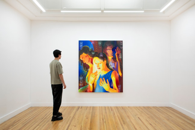 Installation view, Robin F. Williams: Watch Yourself, Mor&amp;aacute;n Mor&amp;aacute;n, Mexico City, 2023. Image courtesy of Mor&amp;aacute;n Mor&amp;aacute;n.&amp;nbsp;