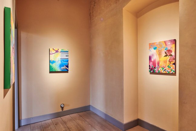 Installation view, Chris Daze Ellis - People and Places,&amp;nbsp;Sevil Dolmaci,&amp;nbsp;İstanbul, 2023. Image courtesy of Sevil Dolmaci.