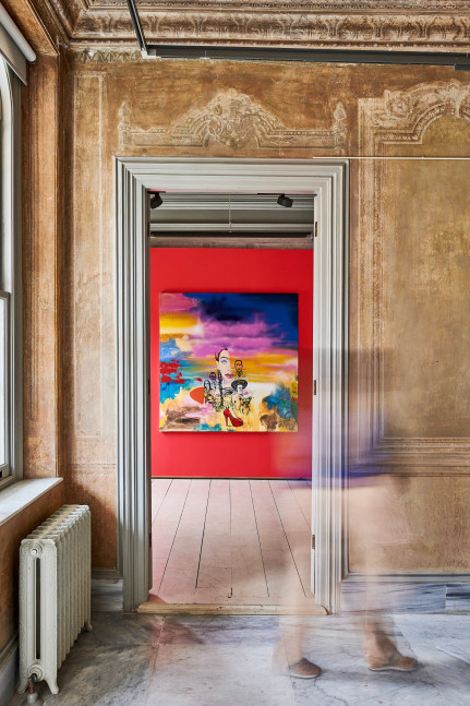 Installation view, Chris Daze Ellis - People and Places,&amp;nbsp;Sevil Dolmaci,&amp;nbsp;İstanbul, 2023. Image courtesy of Sevil Dolmaci.