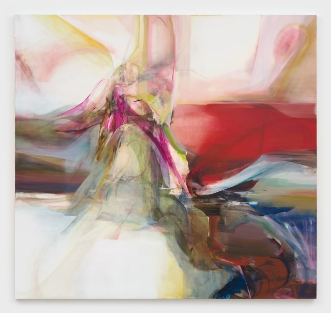 Grace Carney
D for Duration, 2025
oil on canvas
80 x 85 ins.
203.2 x 215.9 cm