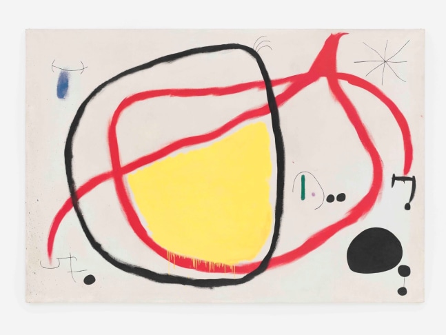 Joan Miró Oiseau dans la nuit (Bird in the Night), December 8, 1967