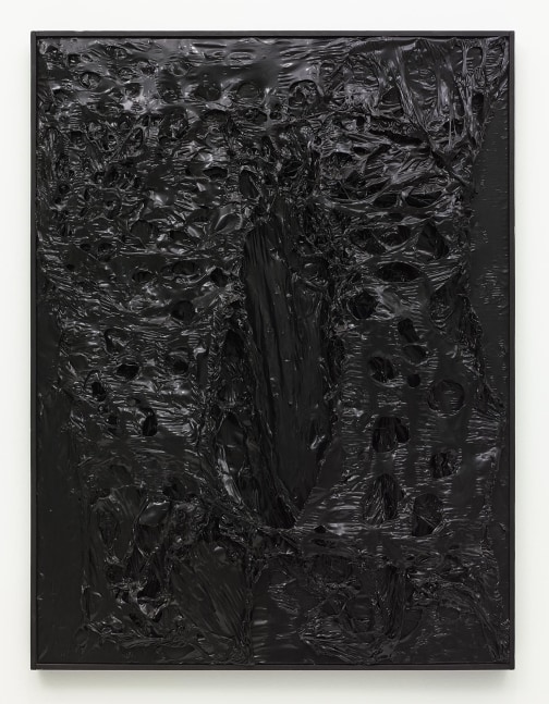 ALBERTO BURRI
Nero Plastica,&amp;nbsp;1965
Burned plastic on canvas
40 x 30.3 inches (101.6 x 76.9 cm)