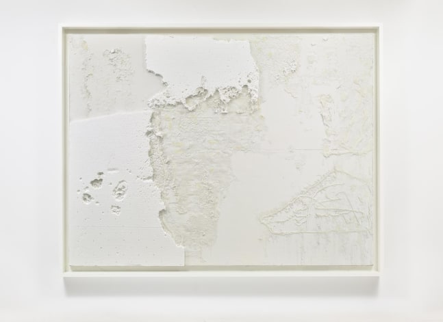 Rudolf Stingel,&amp;nbsp;Untitled,&amp;nbsp;2003, Styrofoam and silicon on canvas, 78 x 102 in. (198 x 259 cm.)&amp;nbsp;&amp;copy; Rudolf Stingel