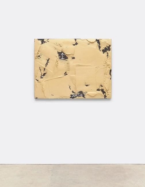 Matèria-Base (Base-Matter),&amp;nbsp;1995, Marble dust and paint on wood panel, 35 3/8 x 45 5/8 in. (89.7 x 116 cm.)&amp;nbsp;&amp;copy; 2017 Comissi&amp;oacute; T&amp;agrave;pies / Artists Rights Society (ARS), New York / VEGAP, Madrid