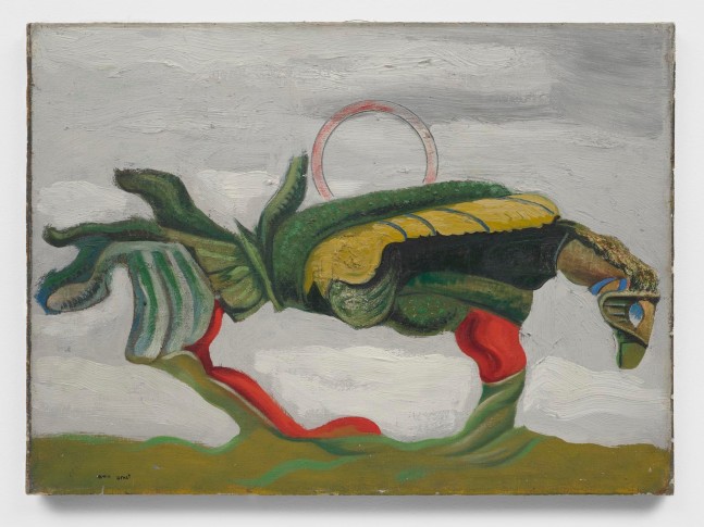 MAX ERNST
The Beautiful Season, 1925
Oil on canvas
21.3 x 29.13 inches (54 x 74 cm)
&amp;copy; 2020 Artist Rights Society (ARS), New York