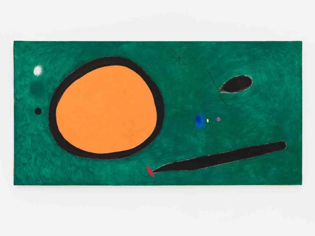Joan Miró Le Vol de l'oiseau par le clair de lune (The Flight of the Bird by Moonlight), October 30, 1967