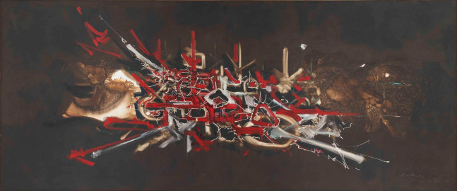 Zonguldak, March 30, 1978
Oil on canvas
98.4 x 236.2 in / 250 x 600 cm