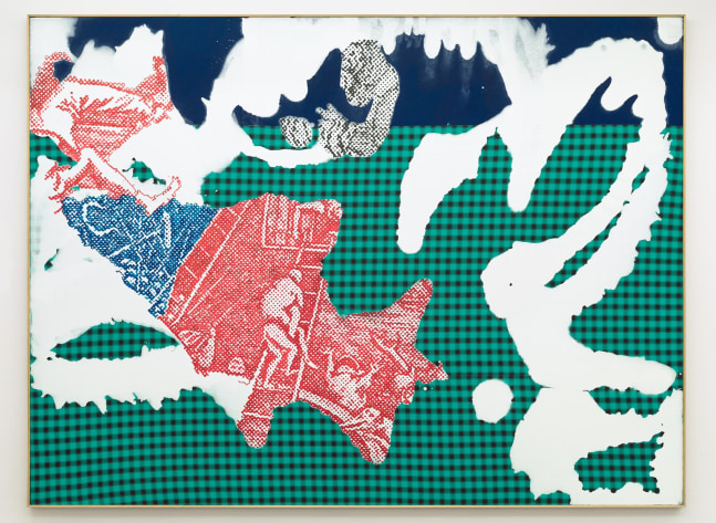 SIGMAR POLKE Roter Fisch (Red Fish), 1992