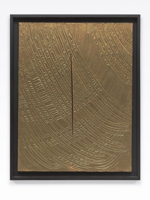 Lucio Fontana,&amp;nbsp;Concetto Spaziale,&amp;nbsp;1961, Oil on canvas, 45.75 x 35 in. (116 x 89 cm.)&amp;nbsp;&amp;copy; 2017 Artists Rights Society (ARS), New York / SIAE, Rome
