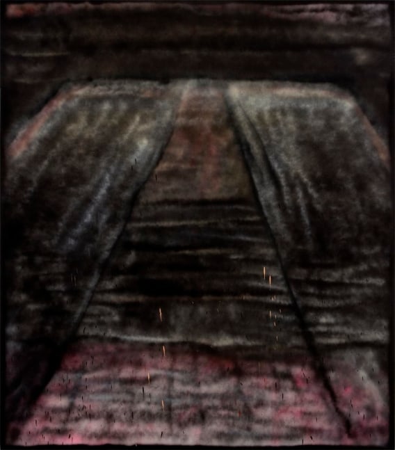 STERLING RUBY
SP68,&amp;nbsp;2009
Spray paint on canvas
96 x 84 inches / 243.84 x 213.36 cm