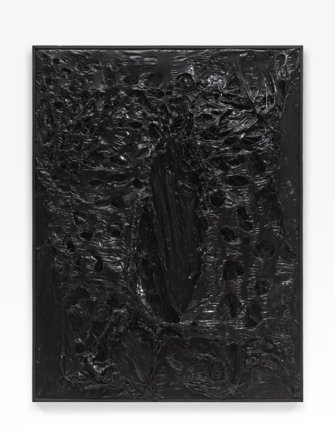 Alberto Burri,&amp;nbsp;Nero Plastica,&amp;nbsp;1965, Burned plastic on canvas, 41 x 31 in. (104 x 79 cm.)&amp;nbsp;&amp;copy; 2017 Artists Rights Society (ARS), New York / SIAE, Rome