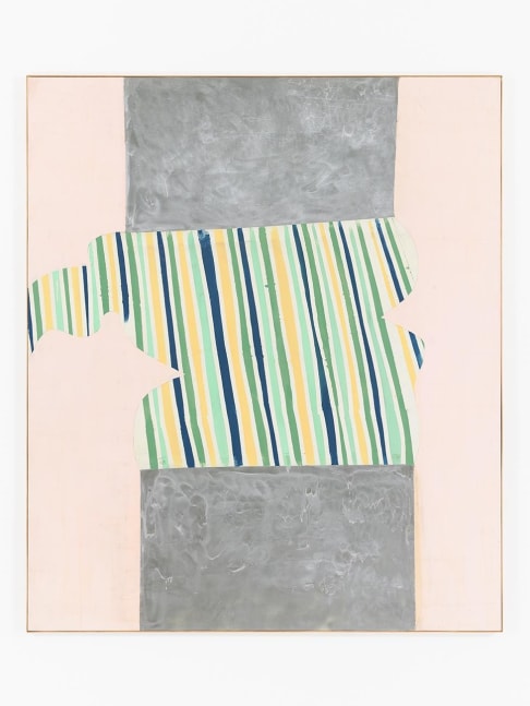 Photo-souvenir:&amp;nbsp;Enamel paint and silver paint on canvas, [May] 1965,&amp;nbsp;Enamel paint and silver paint on canvas,&amp;nbsp;87 1/4 x 74 1/2 &amp;nbsp;in /222 x 189 cm.&amp;nbsp;
Courtesy of the artist and Bortolami, New York&amp;nbsp;