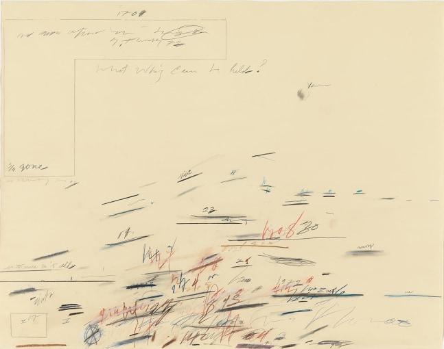 CY TWOMBLY
Untitled,&amp;nbsp;1972
Graphite and crayon on paper
61 x 78 inches / 154.9 x 198.1 cm