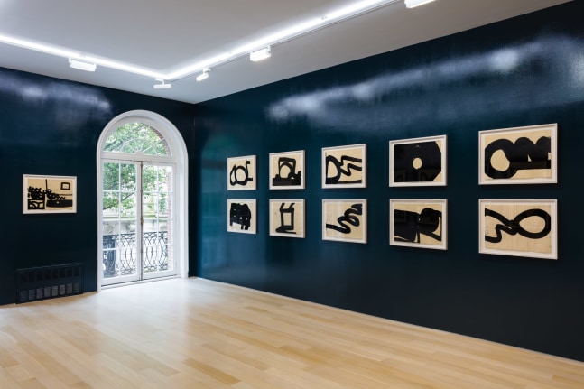 Al Held: Brushstrokes, India Ink Drawings from 1960
