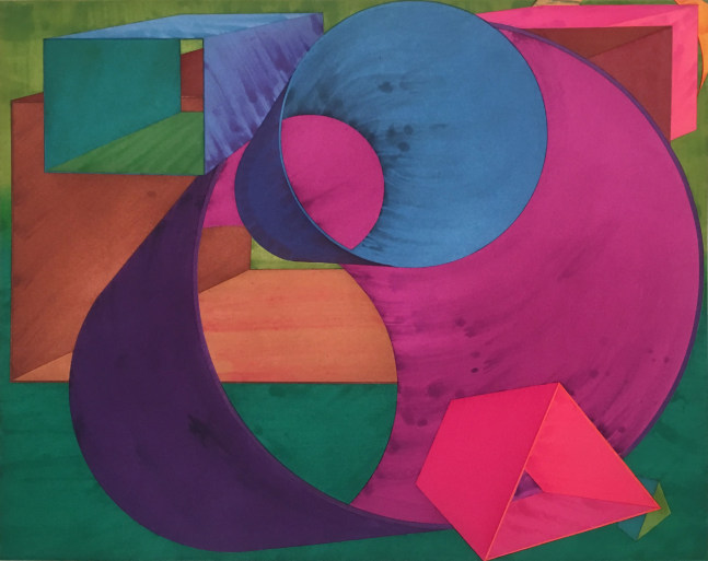 Indigo

1990

Aquatint

35 1/2 x 44 3/4 inches

Edition of 50