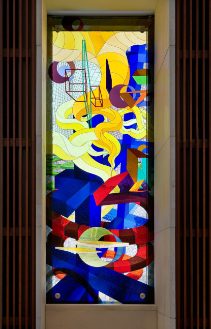 Untitled

2005

Stained glass

122 x 67 inches

Young Federal Courthouse, Orlando, Florida (Leers Weinzapfel Associates, architects)