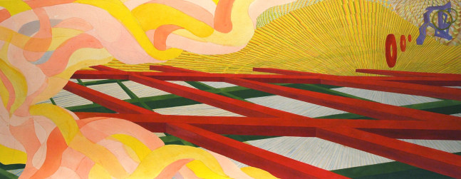 Study for Jacksonville Library

2004

Watercolor on paper mounted on board

39 x 100 inches