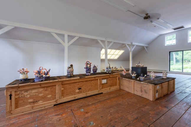 All images: Irja Bod&amp;eacute;n, To Dress a Ptarmigan installation view, 2022. Photo Chris Kendall.
