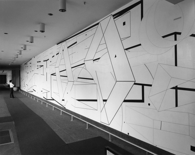 Order-Disorder-Ascension-Descension

1976

Acrylic on canvas

13 x 180 feet

Social Security Administration Building, Philadelphia, Pennsylvania