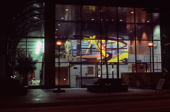Roberta&amp;#39;s House

1985

Acrylic on canvas

10 feet 6 inches x 43 feet 6 inches

Oliver R. Ocasek Government Office Building, Akron, Ohio