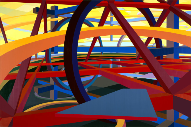 Roberta&amp;#39;s Trip

1985

Acrylic on canvas

96 x 144 inches