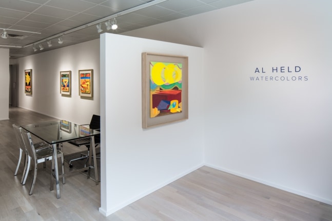 Al Held: Watercolors