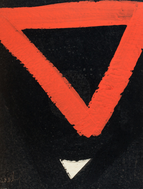 E-60-11

1959

Acrylic on paper mounted on board

23 3/4 x 18 1/4 inches