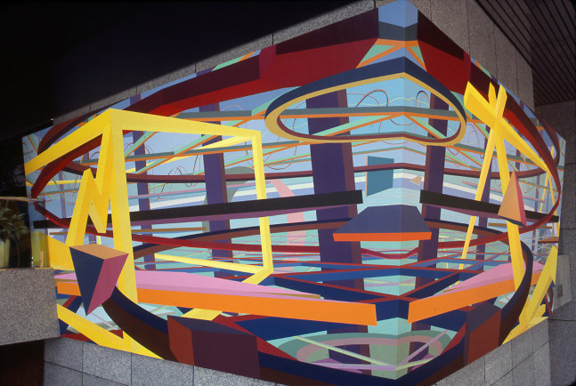 Roberta&amp;#39;s House

1985

Acrylic on canvas

10 feet 6 inches x 43 feet 6 inches

Oliver R. Ocasek Government Office Building, Akron, Ohio