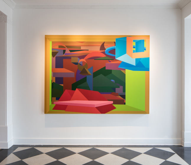 Al Held &ndash; Luminous Constructs: Paintings &amp; Watercolors from the 1990s