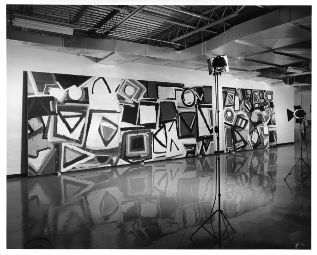 Al Held: Taxi Cabs 1959