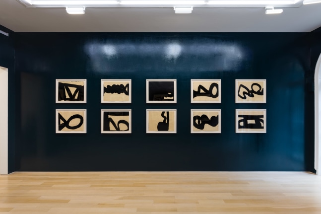 Al Held: Brushstrokes, India Ink Drawings from 1960