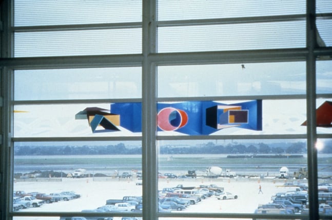 Gravity&amp;#39;s Rainbow (detail)

1996

Laminated and etched glass

2 x 440 feet

Ronald Reagan Washington National Airport, Washington, D.C. (Cesar Pelli, architect)
