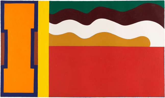 I Beam

1961

Acrylic on canvas

114 x 192 inches