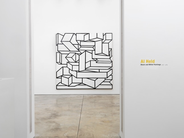 Al Held: Black and White Paintings 1967