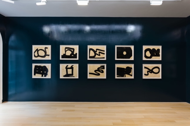 Al Held: Brushstrokes, India Ink Drawings from 1960