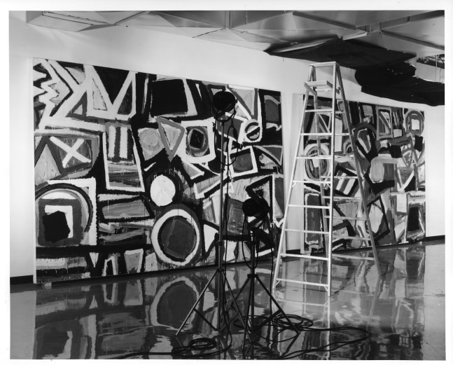 Al Held: Taxi Cabs 1959