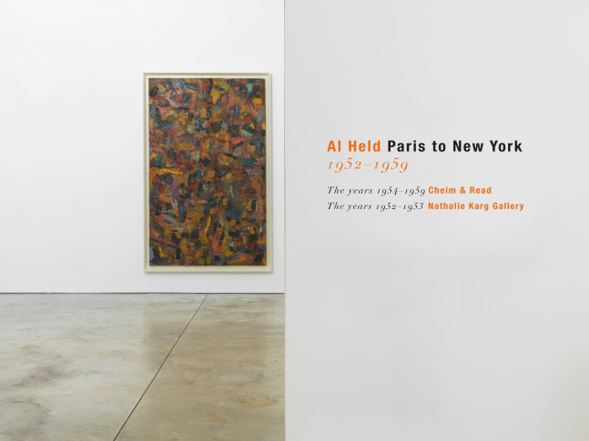 Al Held: Paris to New York, 1952-69